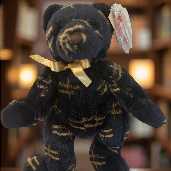 Ty Beanie Baby Starlight the Bear Harrods Exclusive Retired w/  Tag & Ty Tag - Picture 1 of 6